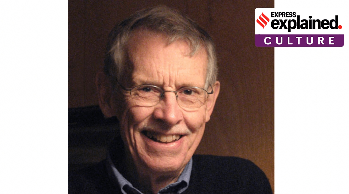 Owen M. Lynch, at his home near Columbia University in New York, after one of his dinner parties, for which he was well-known. (Photo courtesy of Doranne Jacobson/as.nyu.edu)