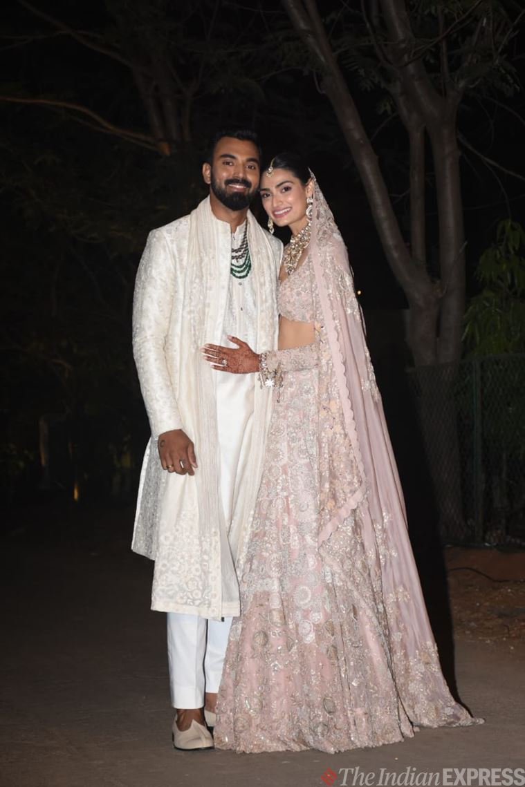 Athiya and KL Rahul 
