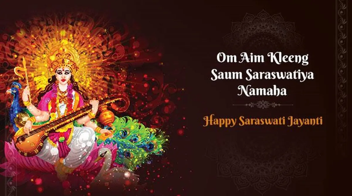 Happy Basant Panchami 2023 Saraswati Puja Wishes Images Quotes 3579