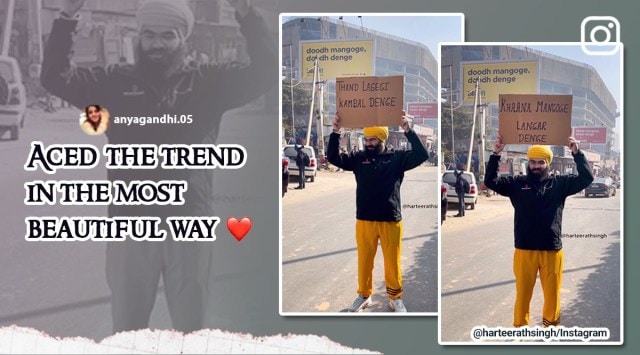 Blinkit and Zomato billboard meme, Harteerath Singh Director Hemkunt Foundation, viral marketing campaigns India, viral memes, viral Instagram post Hemkunt Foundation, Indian express