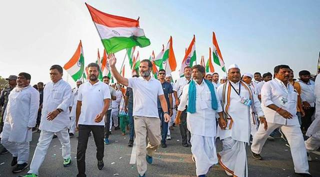 Bengal Pradesh Congress Committee president Adhir Chowdhury, who is leading the march, on Saturday wrote to CPI(M) state secretary Md Salim, inviting him to join the march. (Express Photo)