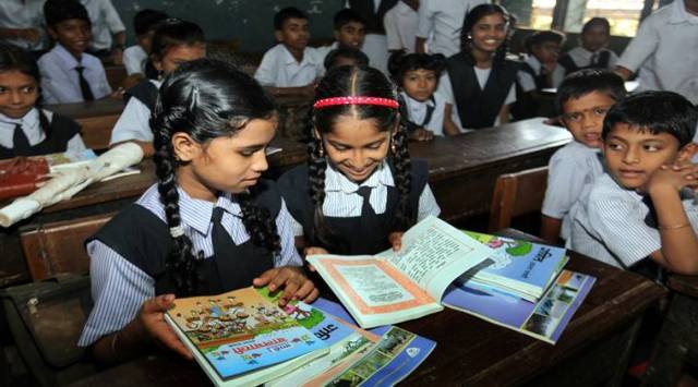 Shivnath Darade, from Maharashtra Rajya Shikshak Parishad, who had written to School Education Minister Deepak Kesarkar, said, "The process was unjustified not only because it was ahead of elections. (Express Photo)