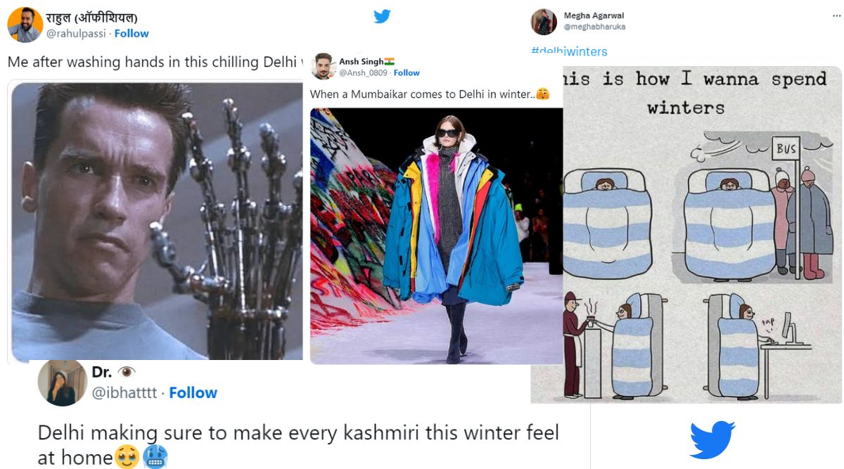 #DelhiWinters trends on Twitter as temperature plunges and smog engulfs ...