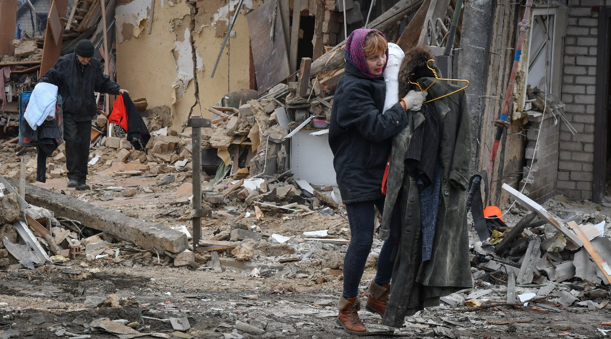 Russia bombards parts of Ukraine with missiles on New Year’s Eve