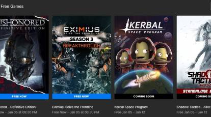 Two games are available for free this week on the Epic Games Store