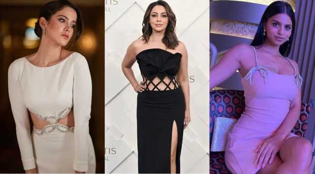 gauri shanaya suhana in dubai