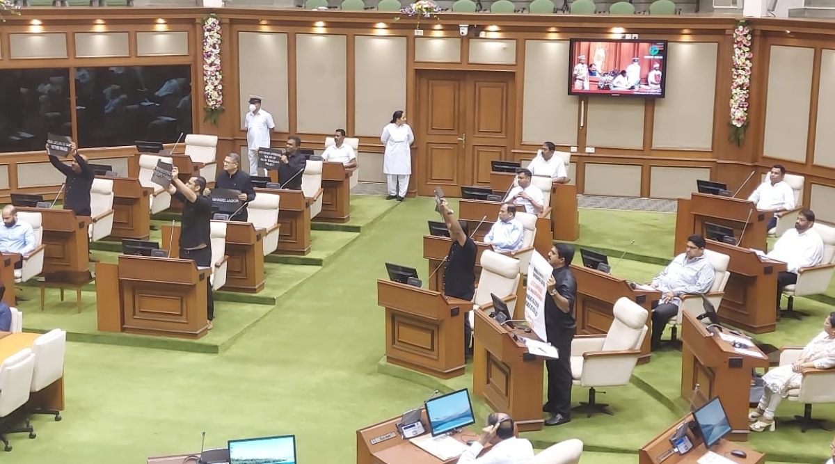 Mahadayi Water Issue: Oppn Members Disrupt Goa Guv’s Speech In Assembly ...