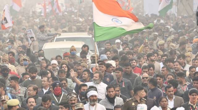 Warring said the yatra will traverse through Punjab for seven days and a mega-rally will be organized at Pathankot on the concluding day before it leaves for Jammu and Kashmir from Madhopur on its last leg. (Express Photo)