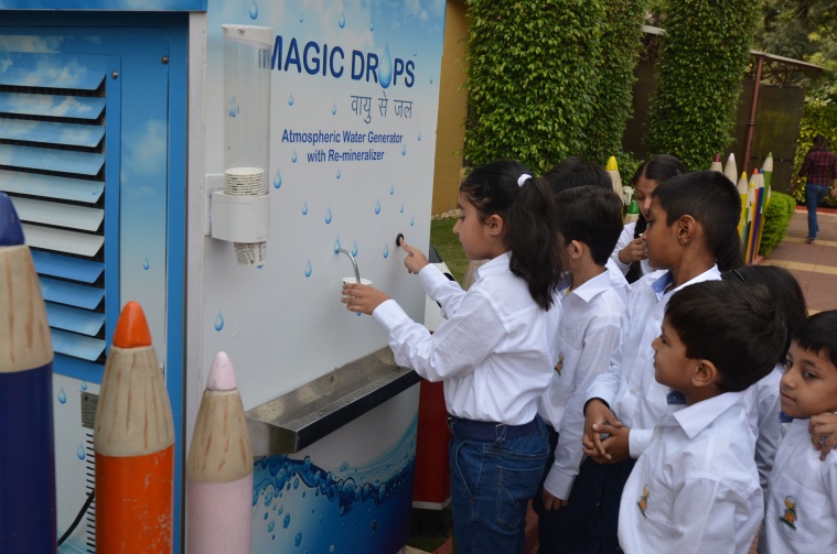 In a first, Haryana school installs system generating drinking water