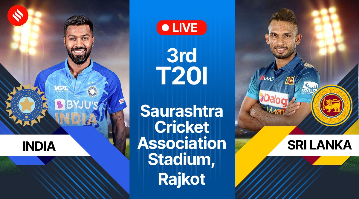 IND vs SL 3rd T20 Live Score India and Sri Lanka battle in series