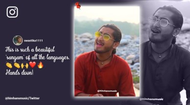 Kesariya, Brahmastra, Kesariya in five languages, viral kesariya cover, viral Bollywood song cover, indian express