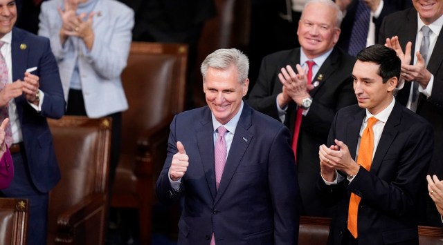 Kevin McCarthy elected US House speaker