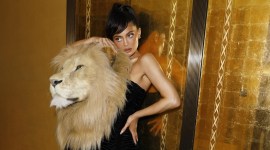 kylie jenner schiaparelli lion head
