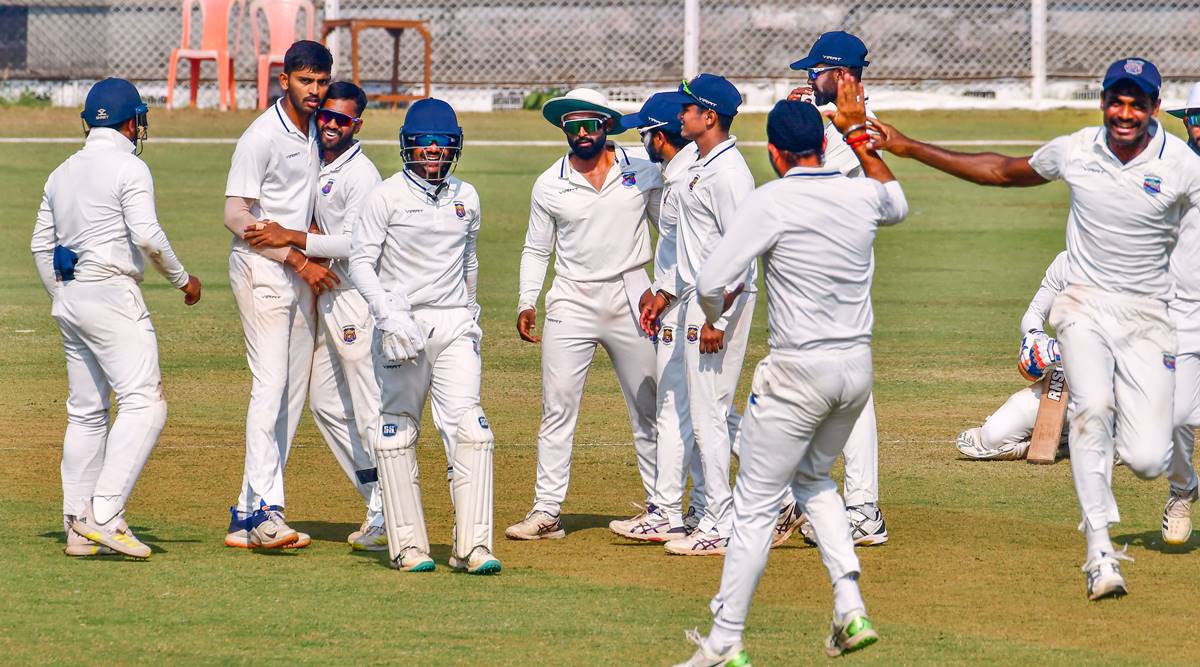 Ranji Trophy 2023 Stuck on 384, level with Maharashtra in first