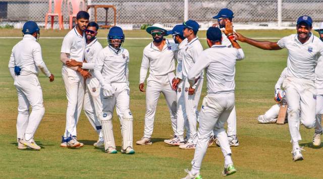 Ranji Trophy 2023: Stuck on 384, level with Maharashtra in first