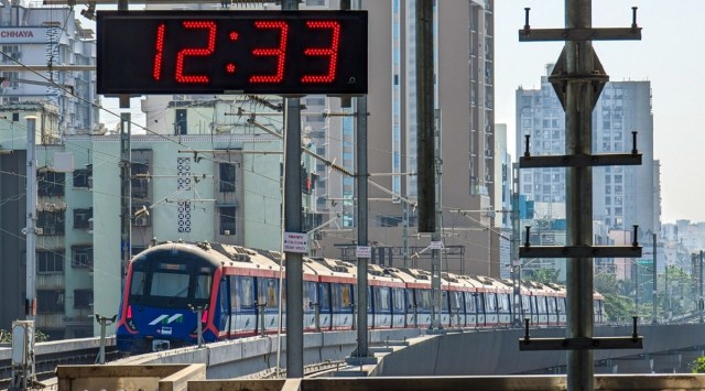 Currently, on the 20-km stretch between Aarey and Dhanukarwadi (Phase 1) on the combined Metro Lines 2A and 7, Metro service is operational. (Special Arrangement/Akshay Patil)