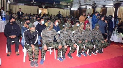 Porn Videos Militants - 43 cadres of different militant groups surrender in Manipur | North East  India News - The Indian Express