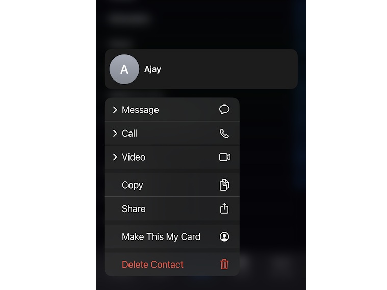 Contacts Menu 10 hidden features you didn’t know your iPhone’s Contacts app could do ...