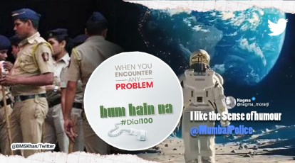 Trust us to…': This reply by Mumbai Police has netizens over the moon |  Trending News,The Indian Express