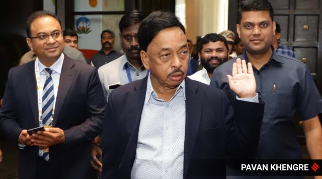 Union Minister Narayan Rane inaugurated G-20 meeting in the city on Monday. (Express Photo by Pavan Khengre)