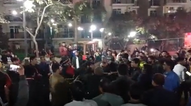 The incident in First Avenue Society in Greater Noida West reportedly started when some people tried to take photos with women at the celebration, said the police. 
