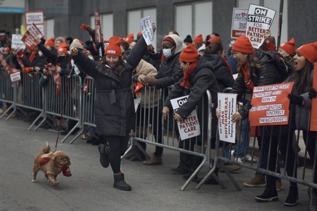 US nurse strike