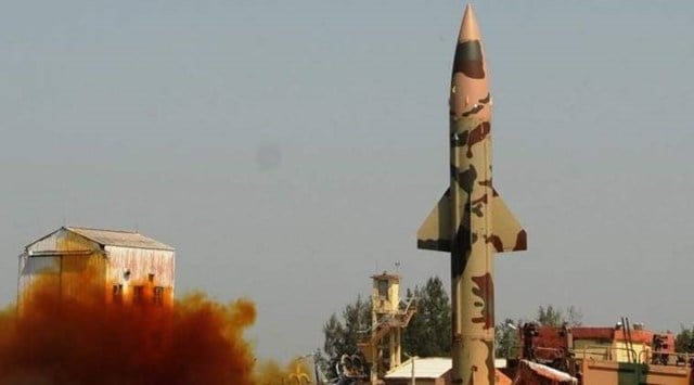 The Prithvi-II was earlier successfully test-fired during night hours in 2018 and in 2019. (File)