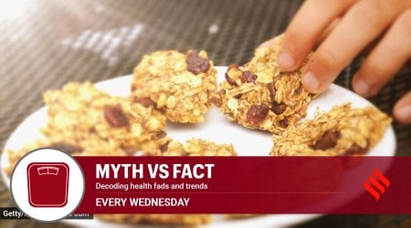 While some protein bars may use fat from whole nuts and seeds, most use highly processed plant oils, like palm, canola, peanut or soybean oil. (Pic source: Getty)