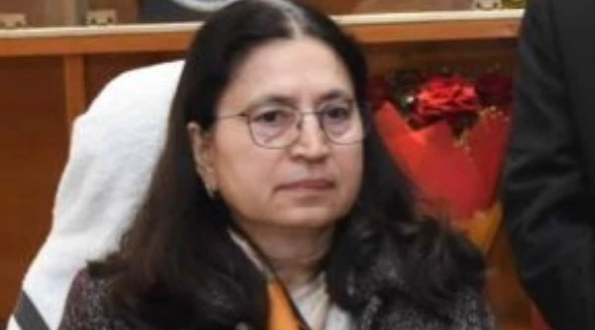 Professor Renu Vig, vice chancellor of Panjab University
