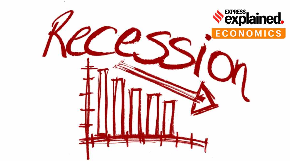 Technically a recession means that the total output in the economy — measured by the Gross Domestic Product or GDP — contracts for two consecutive quarters. (Representational image)