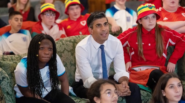 UK Prime Minister Rishi Sunak will pledge to make all pupils in English schools learn some form of maths to the age of 18. (Twitter/RishiSunak)