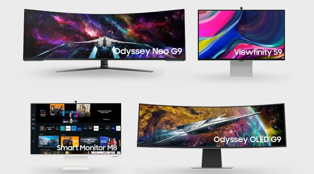 Samsung has launched a total of four monitors at CES 2023 (Image Credit: Samsung)