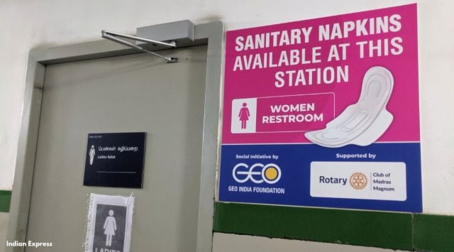 sanitary pad vending machine