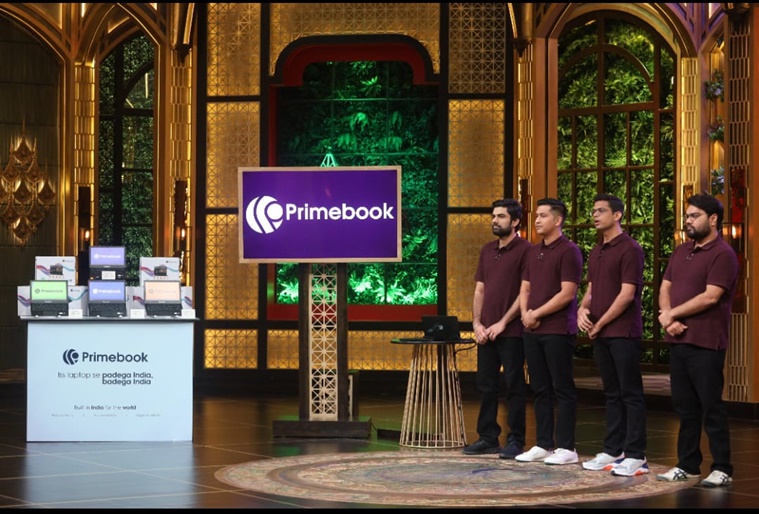 Shark Tank India 2: Primebook co-founder says they did not want an all-shark  deal. Here's why | Entertainment News,The Indian Express