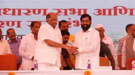 Eknath Shinde and Sharad Pawar