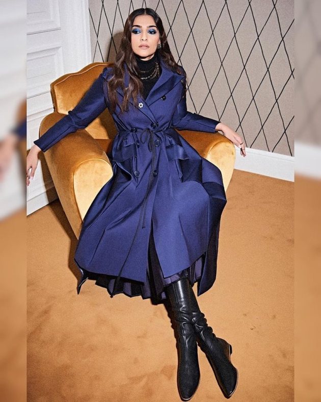 Sonam Kapoor winter style