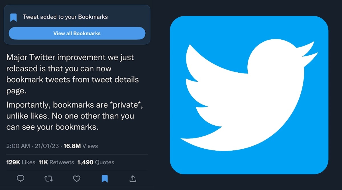 Twitter just made it easy to bookmark tweets on Android and iOS devices.