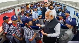 Vande Bharat Express trains flagged off no alt set