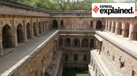 Rajon ki Baoli (Kings' stepwell) in Mehrauli, Delhi.