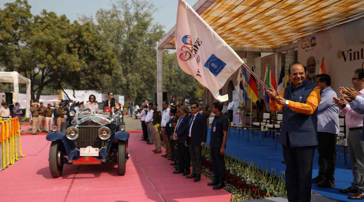 Buick to Ford Mustang: Vintage cars, motorcycles on display in Delhi ahead of G20 Summit