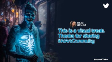 Indian AI art delhi streets