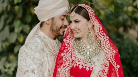 Abhishek Pathak, Shivaleeka Oberoi wedding
