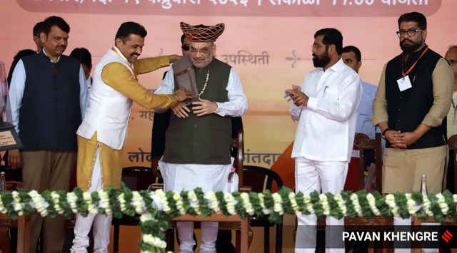 Amit Shah Shivshrusti inauguration