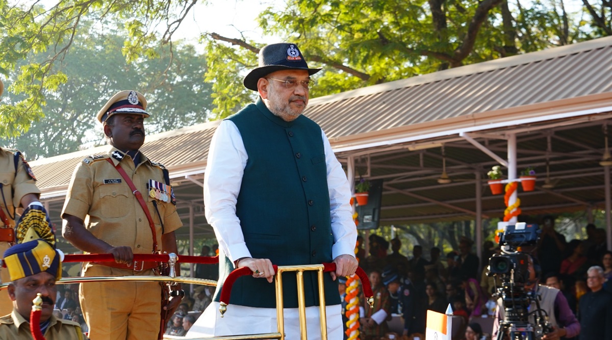 Amit Shah at passing out parade