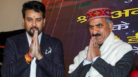 Shimla, Anurag Thakur, Sukhvinder Singh Sukhu, Doordarshan, DD Himachal, Himachal Pradesh news, Indian Express, India news, current affairs