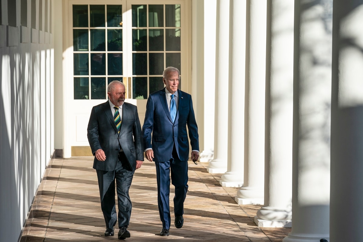 US President Joe Biden and Brazil’s Luiz Inácio Lula da Silva swap ...