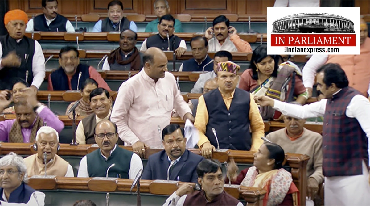 Ruckus in Lok Sabha over ‘sati’ remark India News The Indian Express