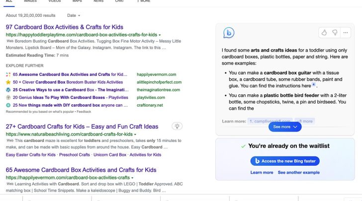 Microsoft OpenAI, Bing ChatGPT integration, Bing ChatGPT, Bing Search, New Microsoft Bing Search