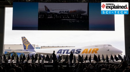 The final Boeing 747 being delivered
