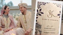 Kiara Advani- Sidharth Malhotra- wedding invite